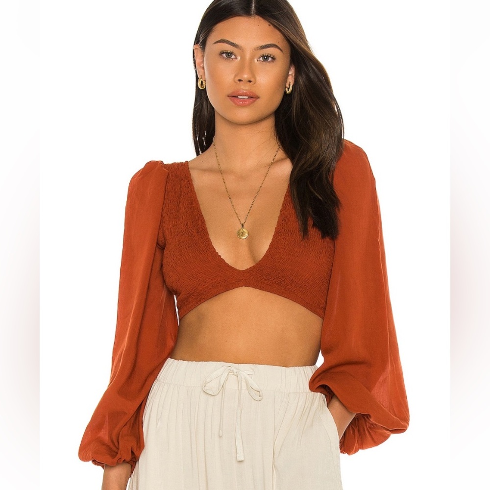 INDAH briu crop top